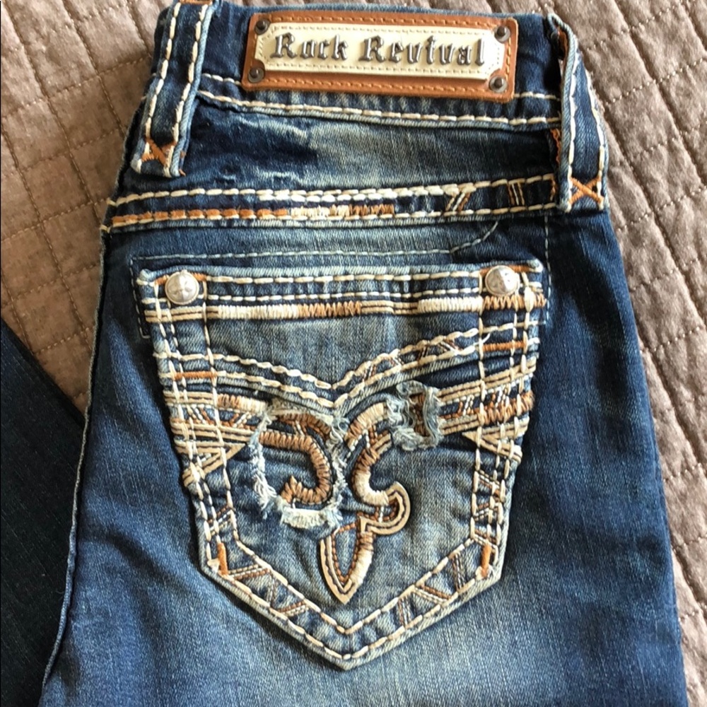 ⚜️Rock Revival skinny jeans⚜️